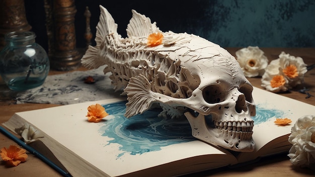 How bones, skulls and feathers illustrate an anthology of neglected stories